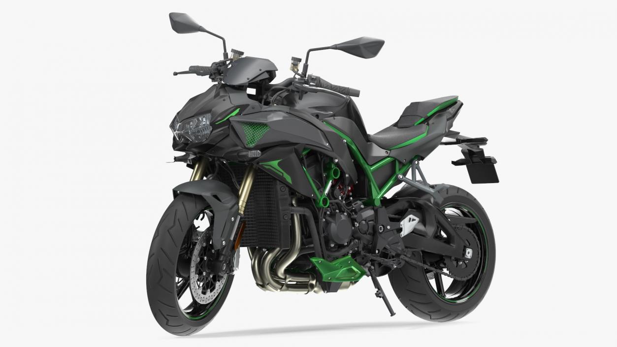 3D Sport Bike Motorcycle Rigged model