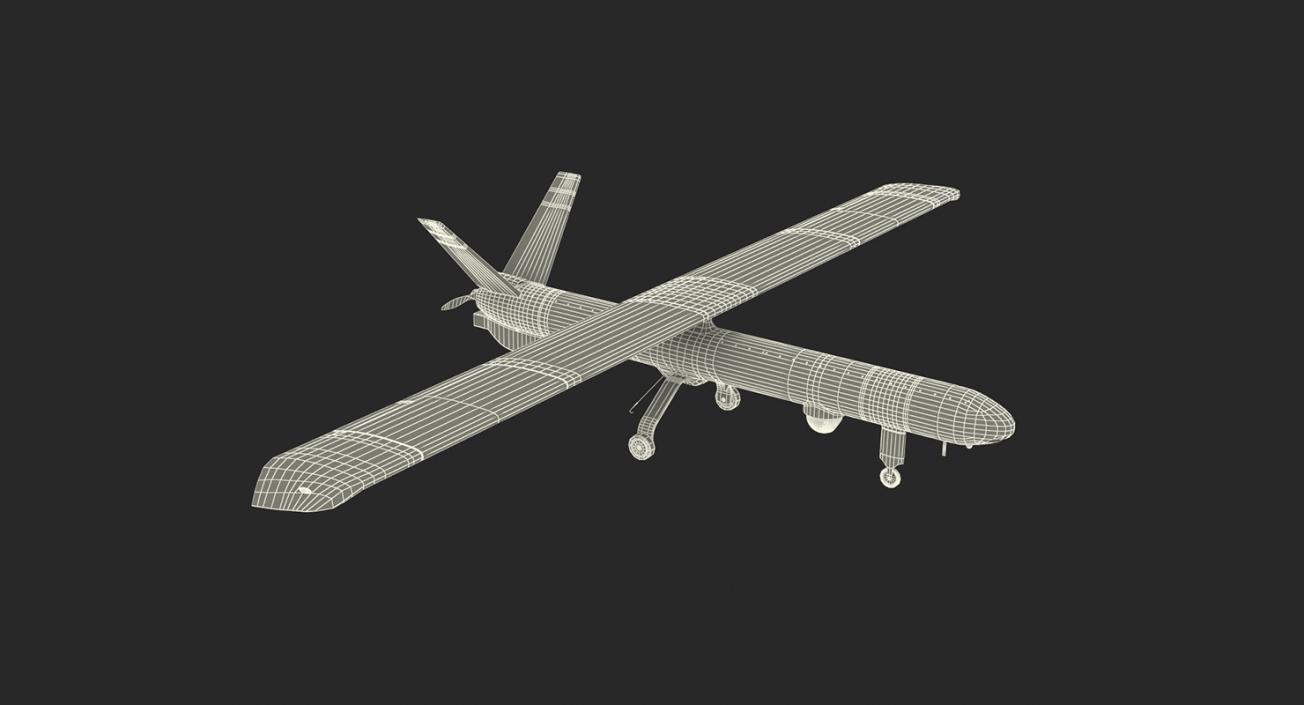 3D UAV Rigged 4 Collection model