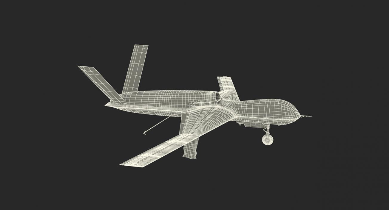 3D UAV Rigged 4 Collection model