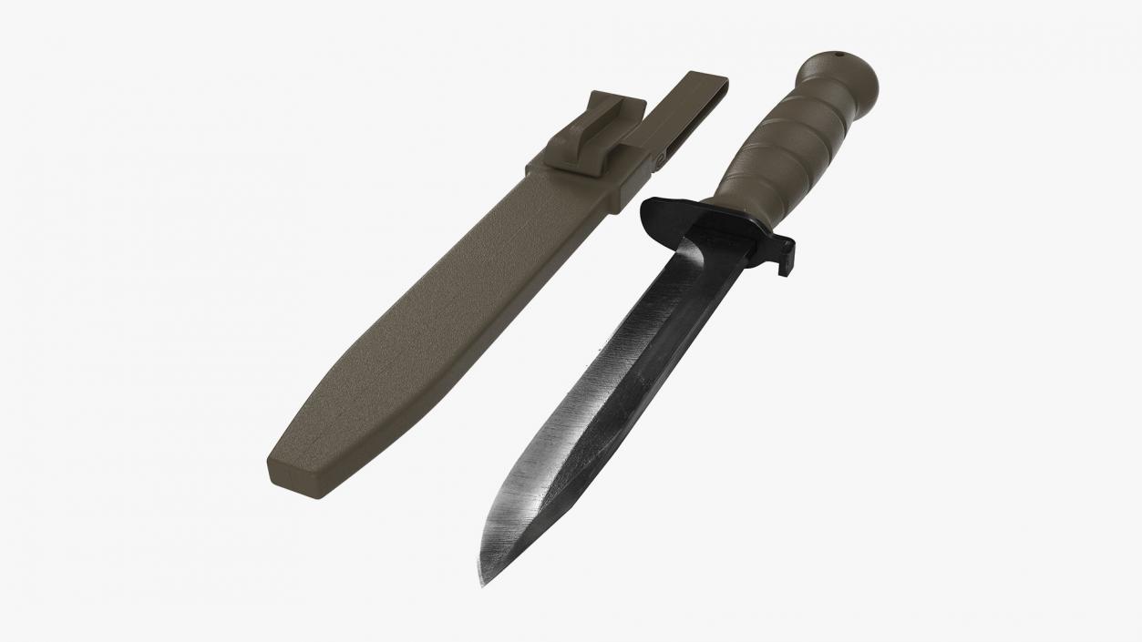 3D Knives with Sheath Collection 2