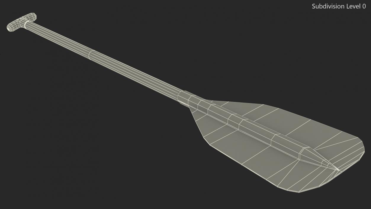 3D T-Grip Paddle model