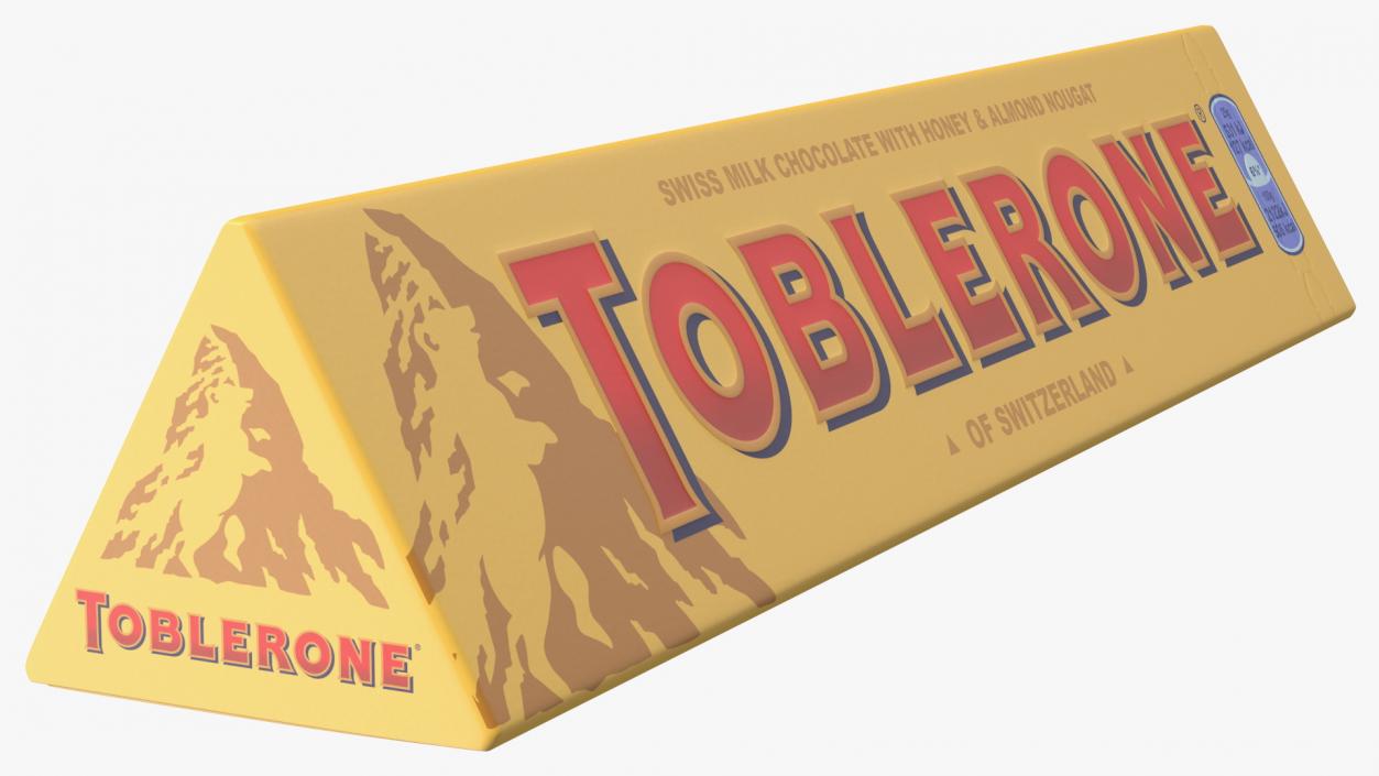 Toblerone Milk Chocolate Package 3D