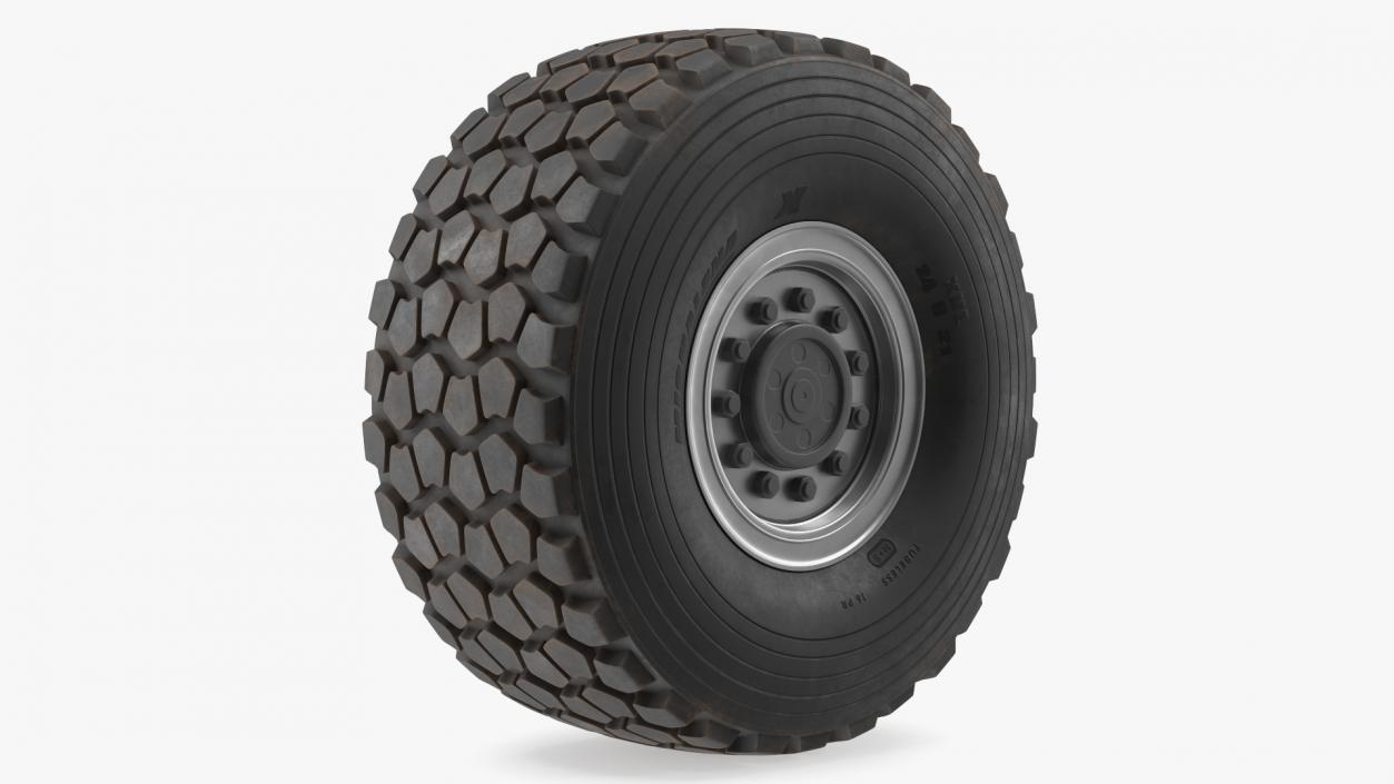 Wheel for Super Duty Heavy Truck 3D