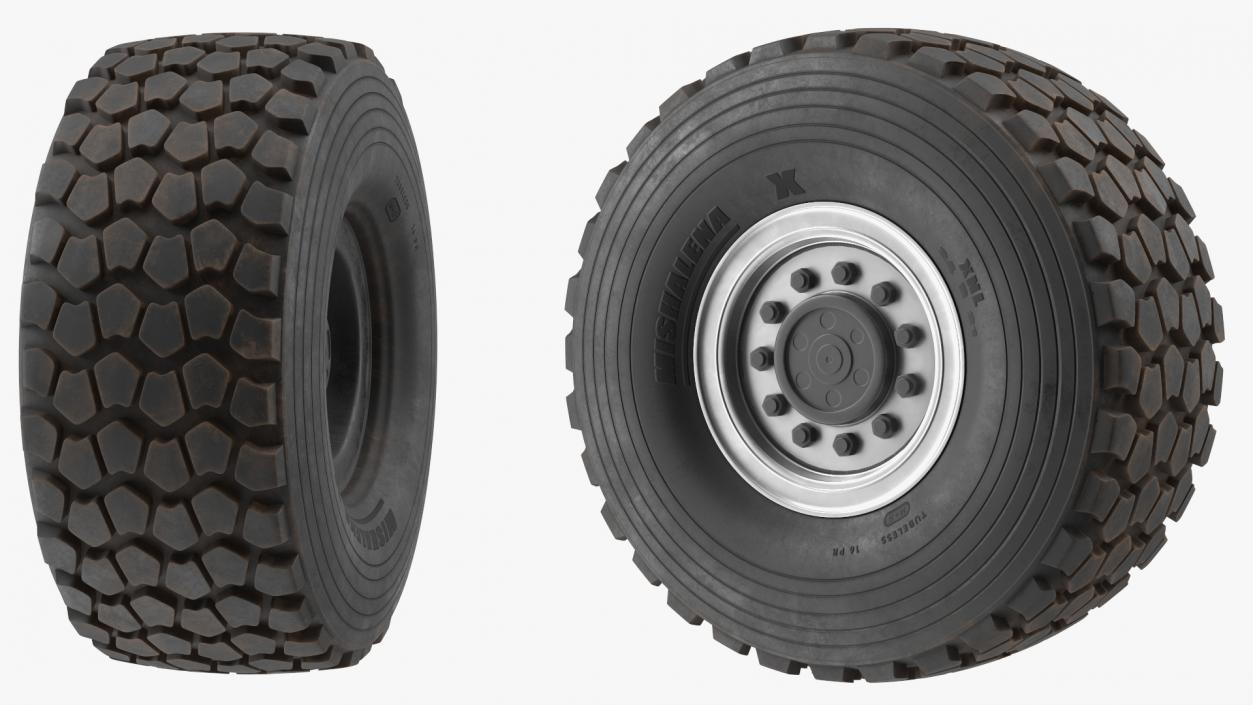 Wheel for Super Duty Heavy Truck 3D