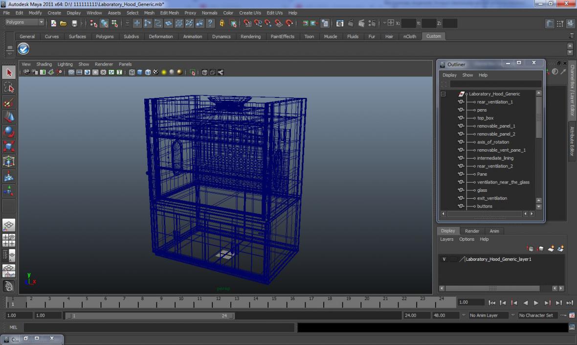 Labconco Protector XStream Laboratory Hood 3D