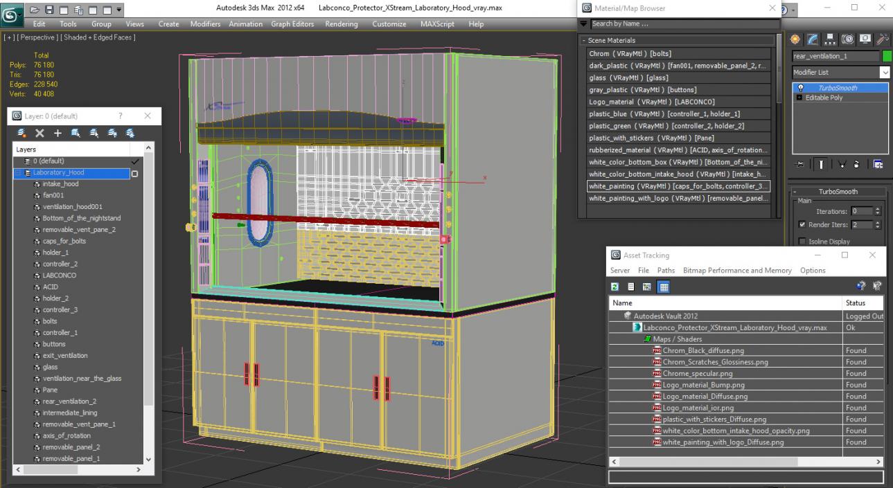 Labconco Protector XStream Laboratory Hood 3D