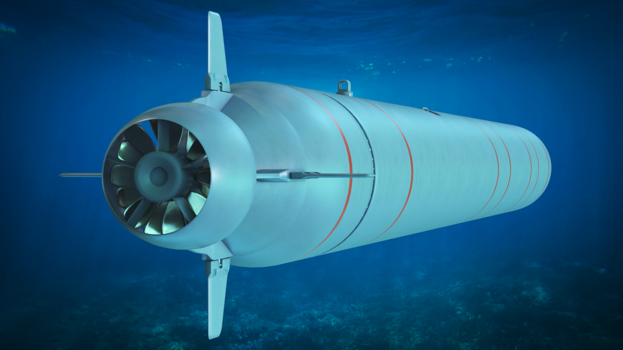 3D Poseidon Nuclear Torpedoes