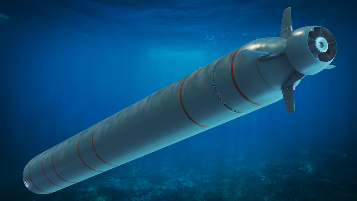 3D Poseidon Nuclear Torpedoes