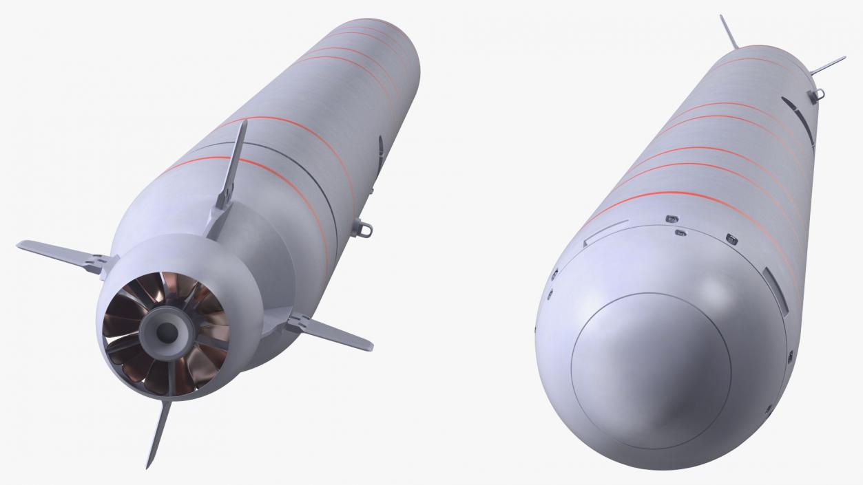 3D Poseidon Nuclear Torpedoes