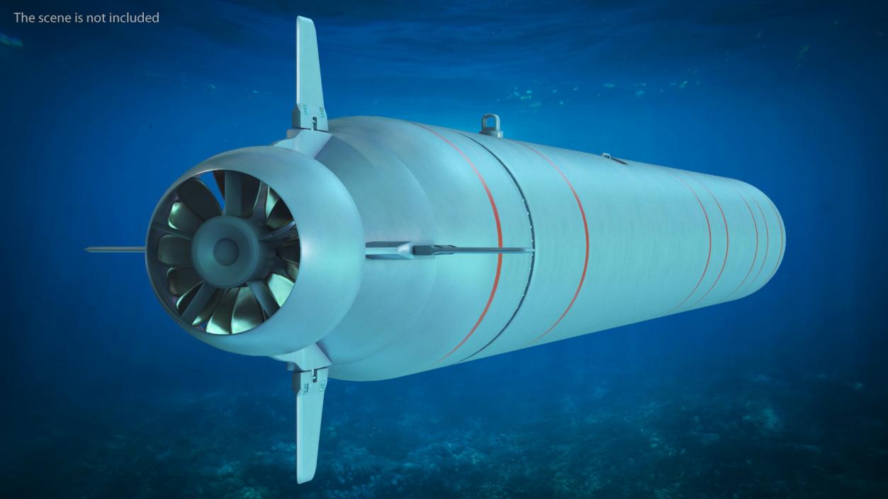 3D Poseidon Nuclear Torpedoes