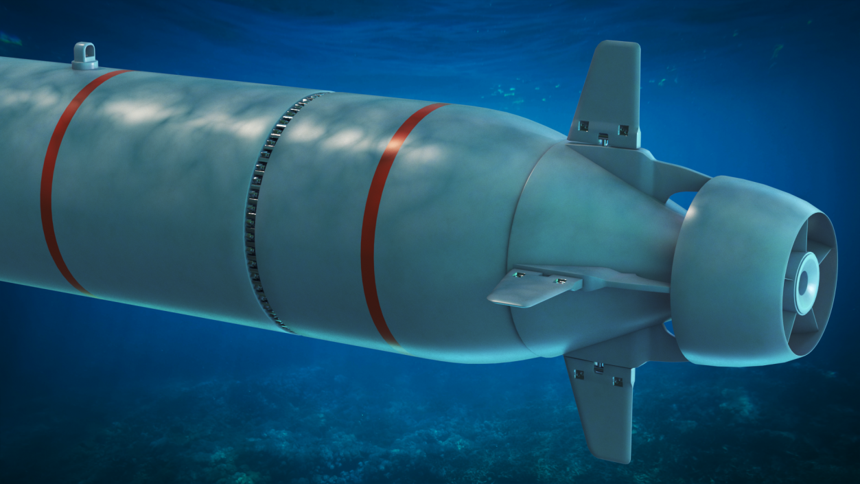 3D Poseidon Nuclear Torpedoes