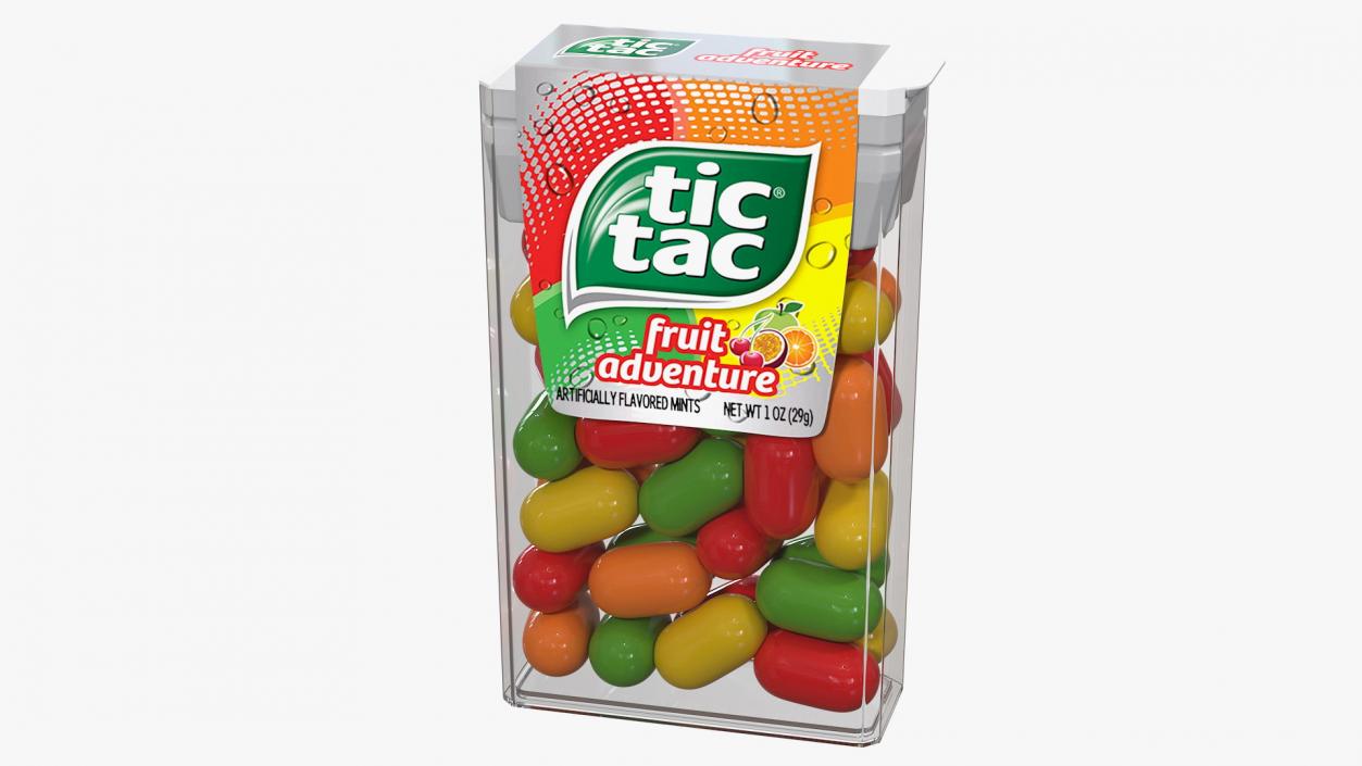 Tic Tac Fruit Adventure Mints 3D model