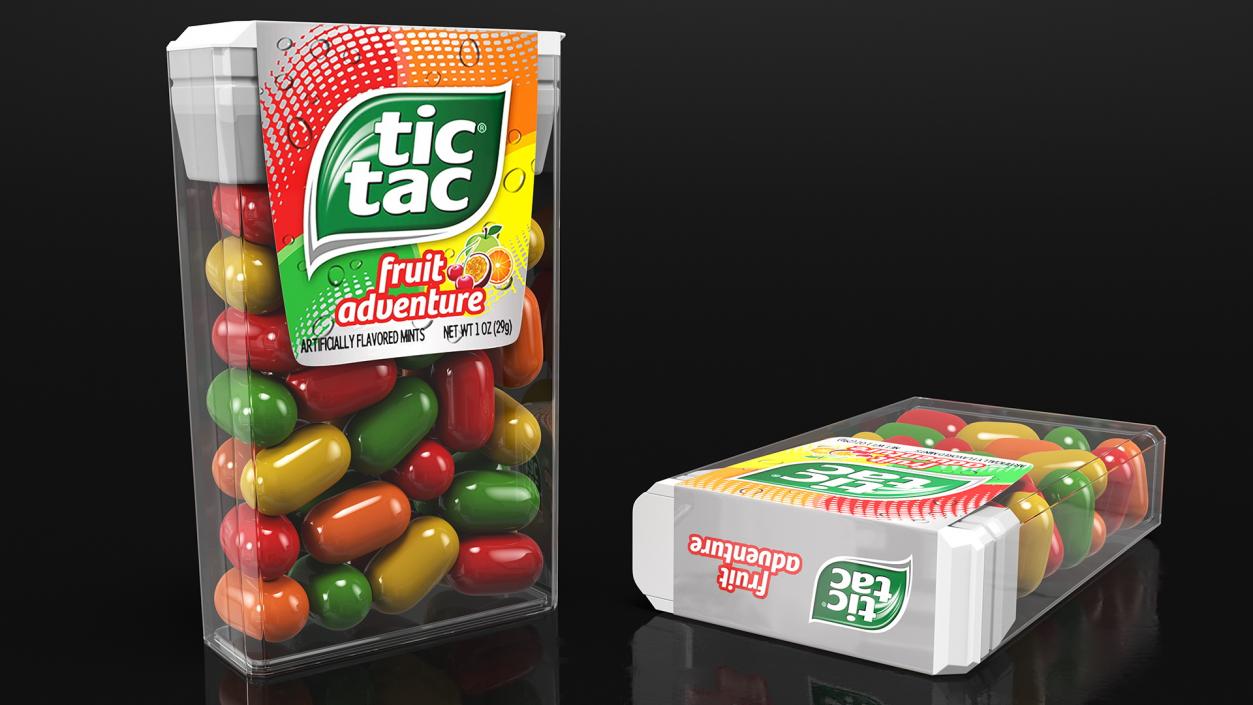 Tic Tac Fruit Adventure Mints 3D model