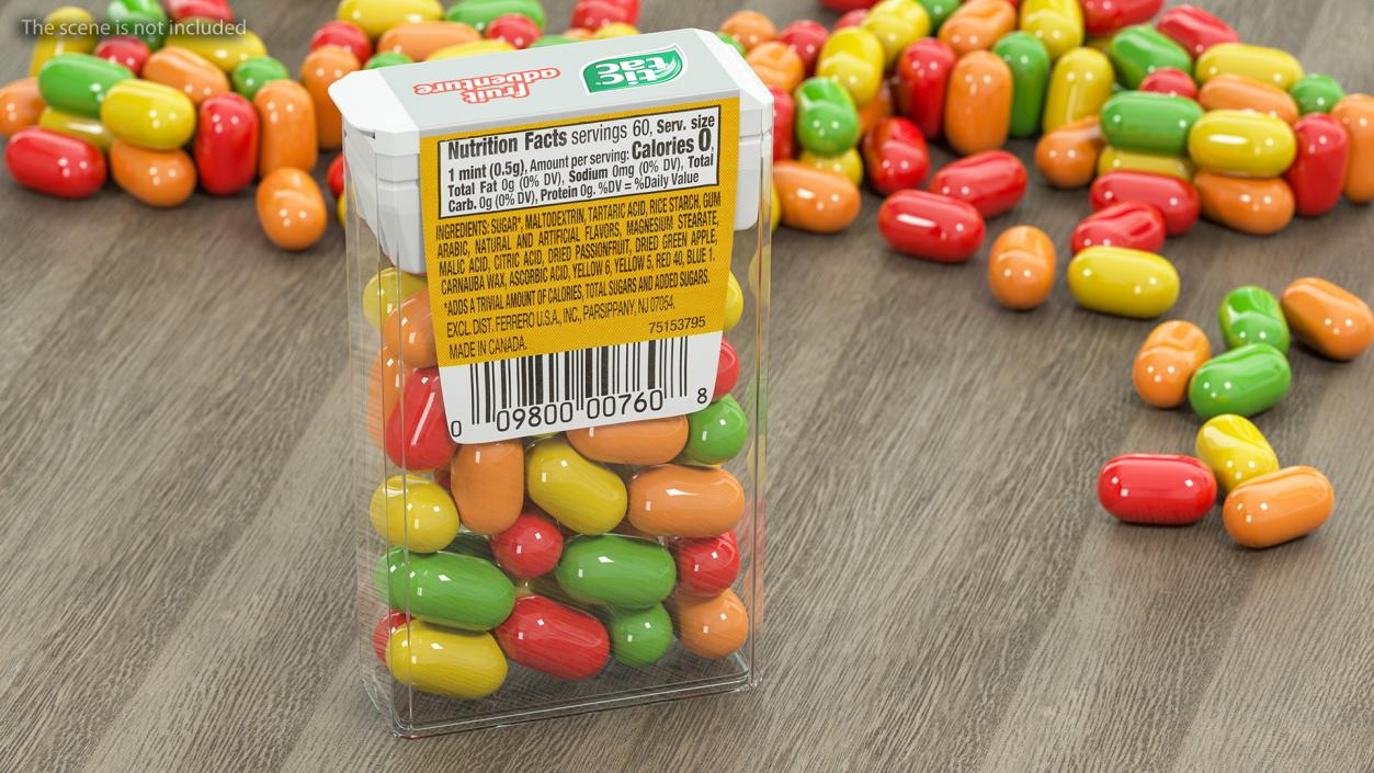 Tic Tac Fruit Adventure Mints 3D model