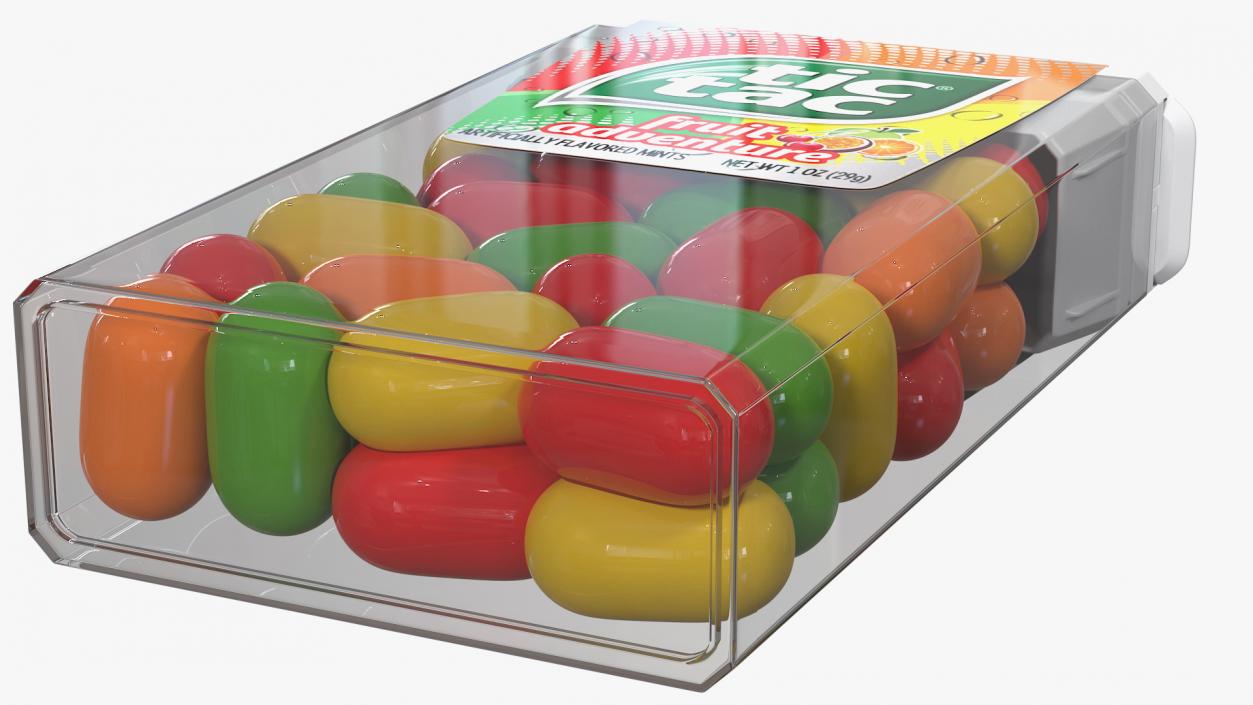 Tic Tac Fruit Adventure Mints 3D model