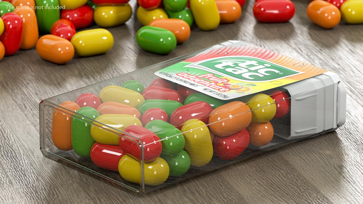 Tic Tac Fruit Adventure Mints 3D model