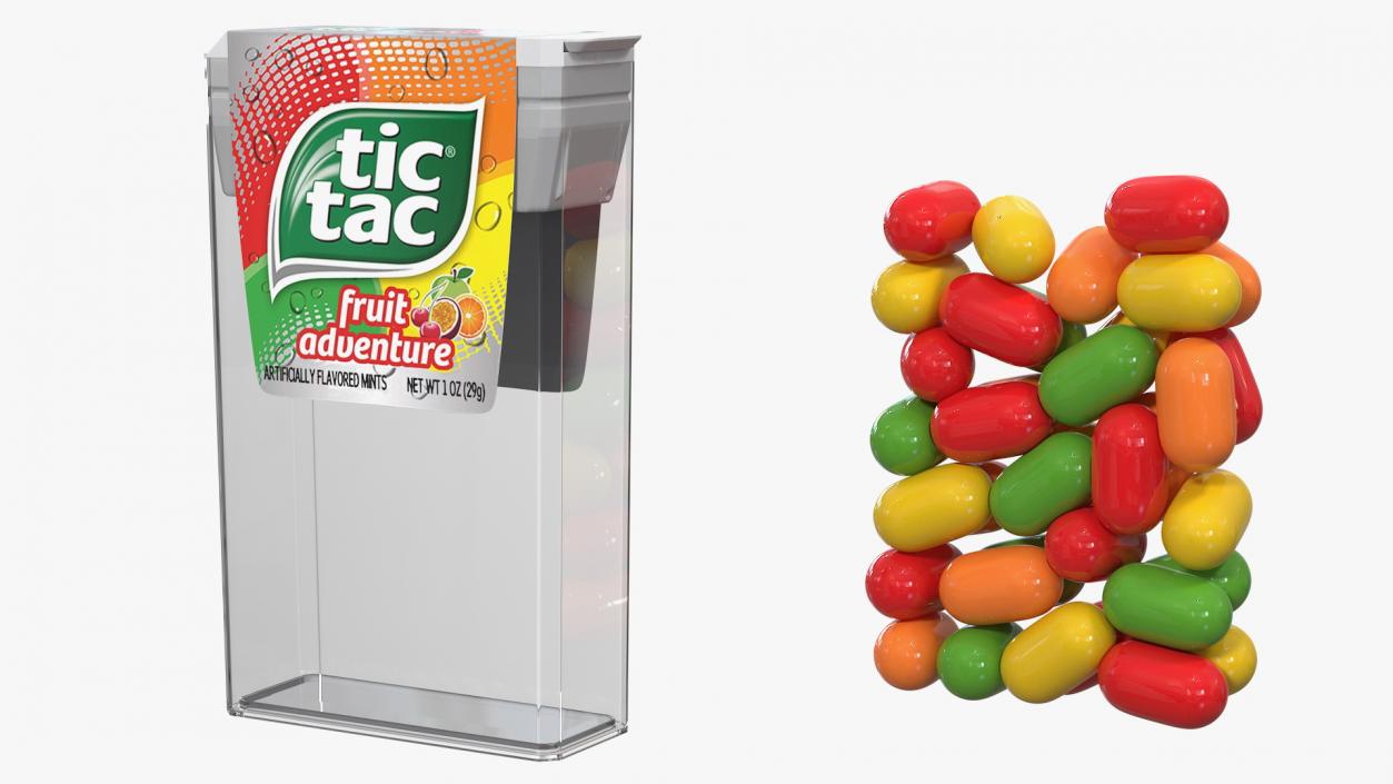 Tic Tac Fruit Adventure Mints 3D model