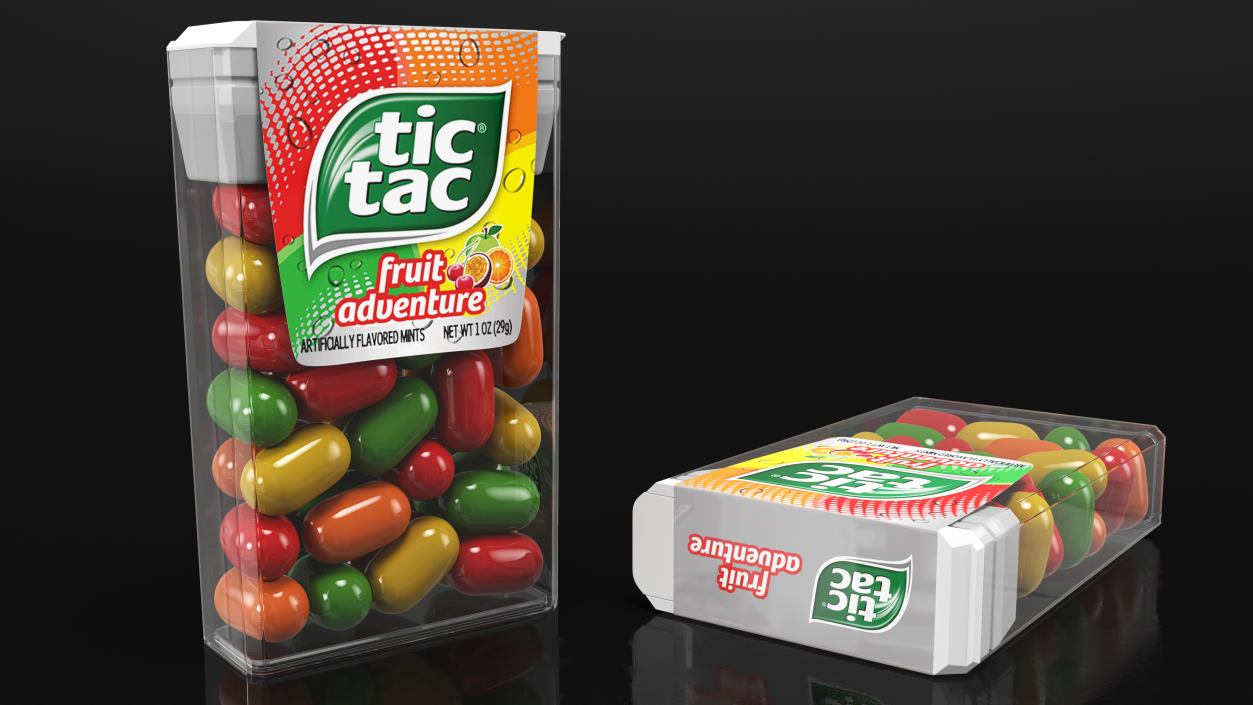 Tic Tac Fruit Adventure Mints 3D model