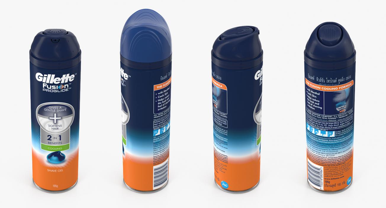 Shaving Gel Gillette Fusion 3D