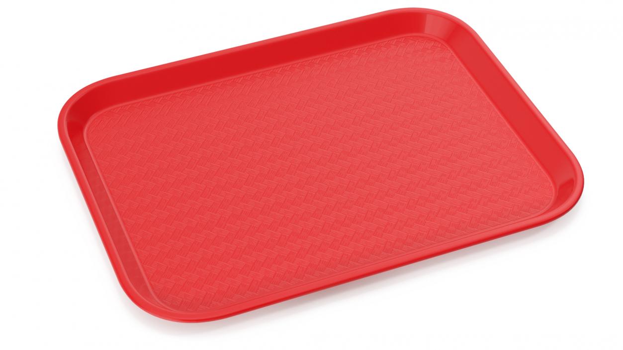 3D Fast Food Trays Collection