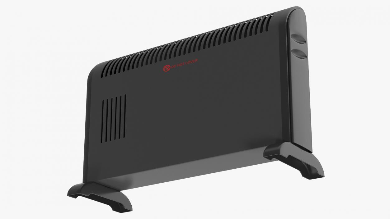 Convector Heater with Thermostat 3D