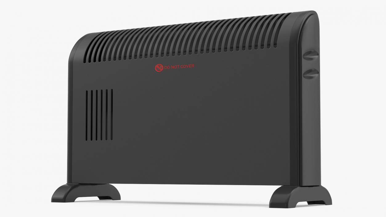 Convector Heater with Thermostat 3D