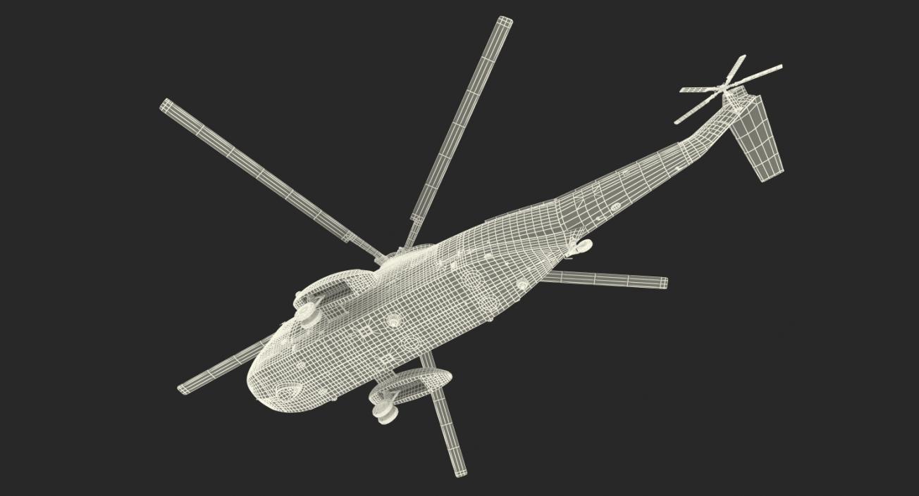 3D Marine One Hellicopter Carrying the US President model