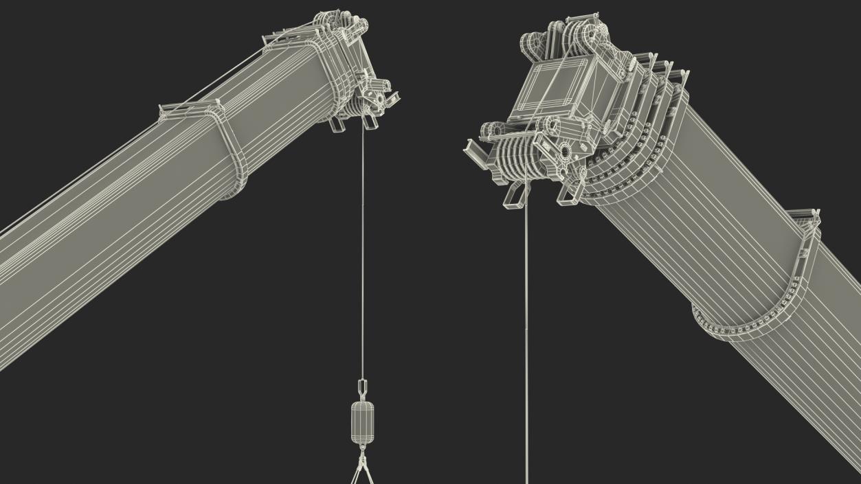 3D model Mobile Crane Generic With Load