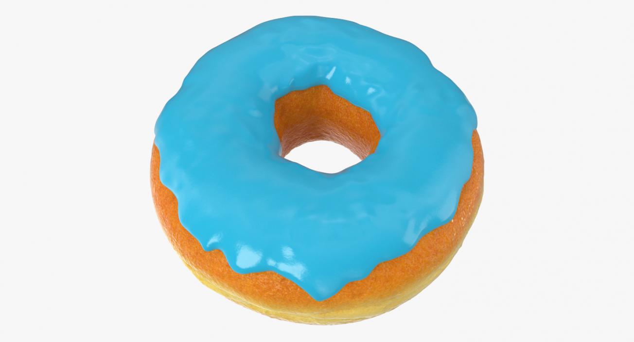 3D model Blue Donut