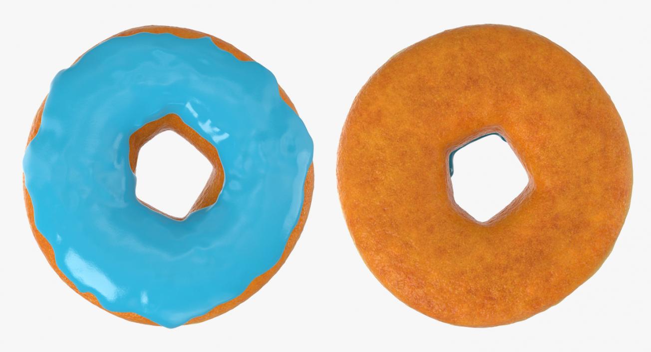 3D model Blue Donut