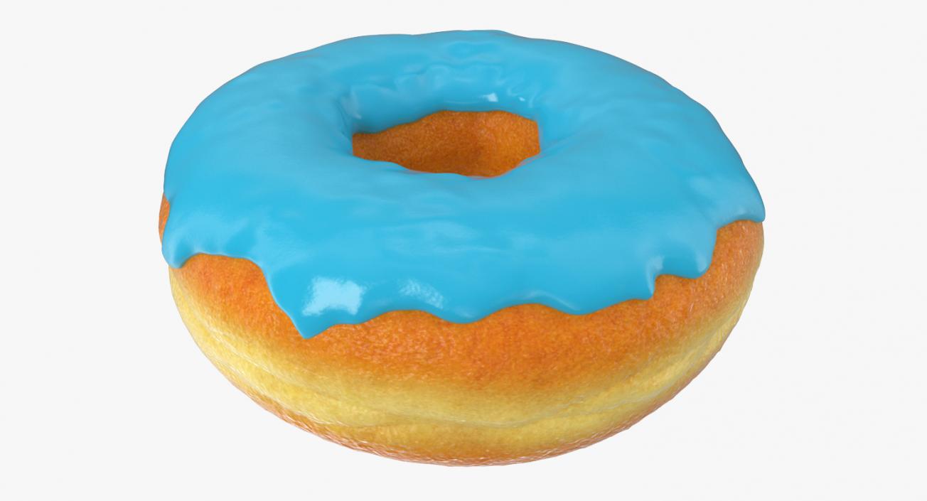 3D model Blue Donut