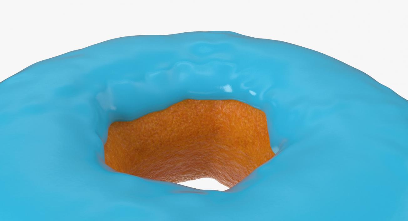 3D model Blue Donut