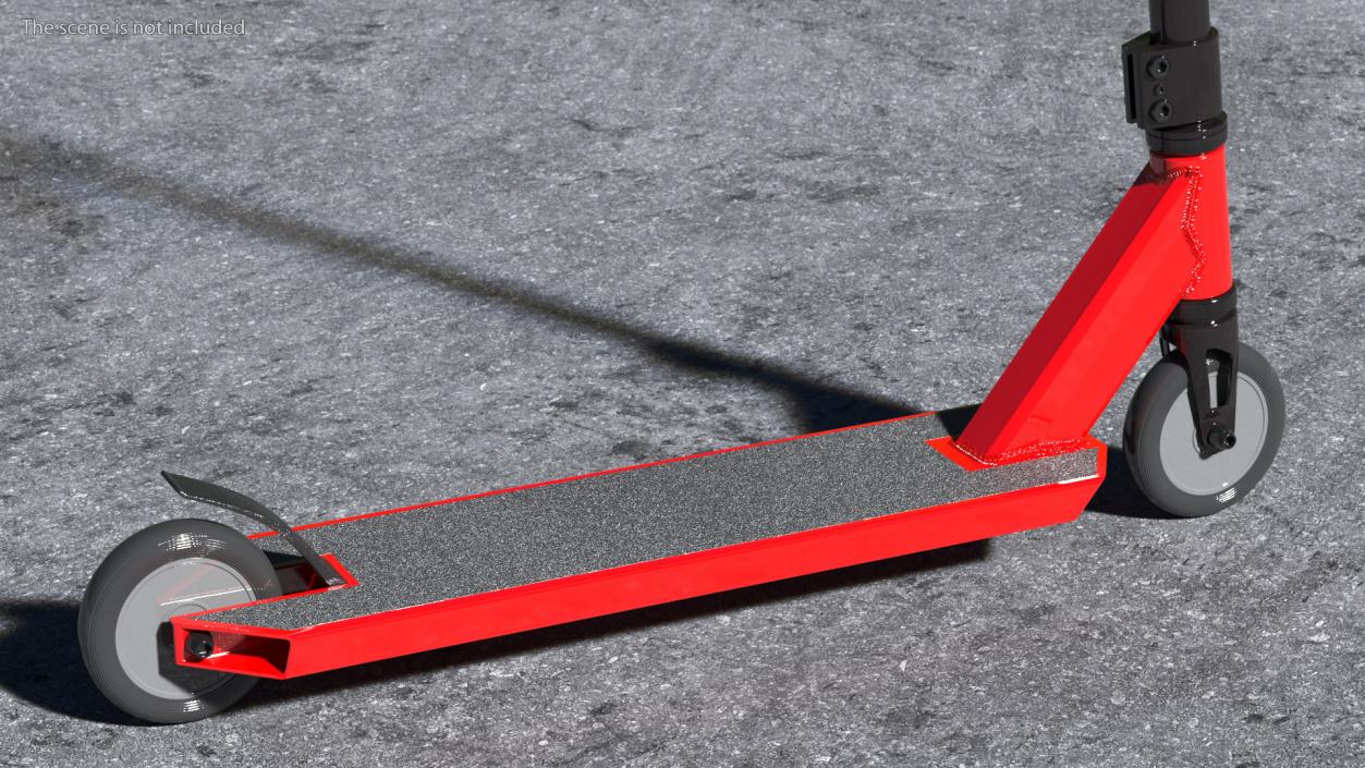 3D Trick Scooter for Kids Red