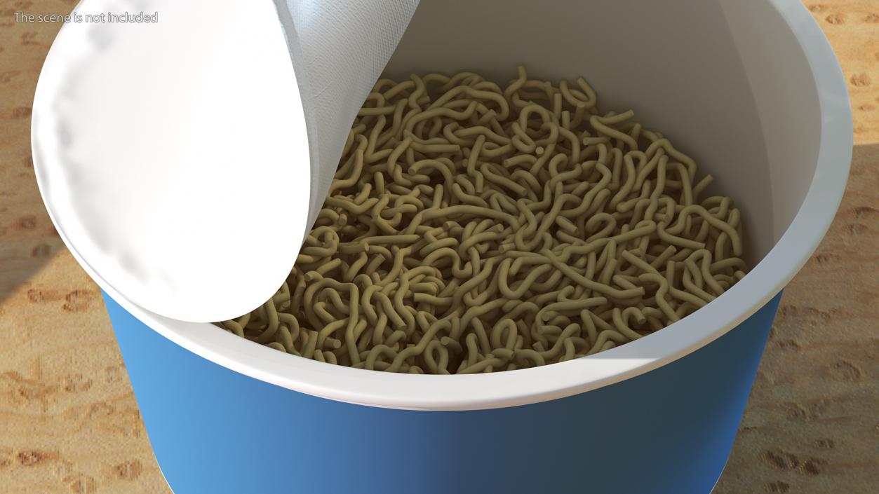 3D model Instant Noodles