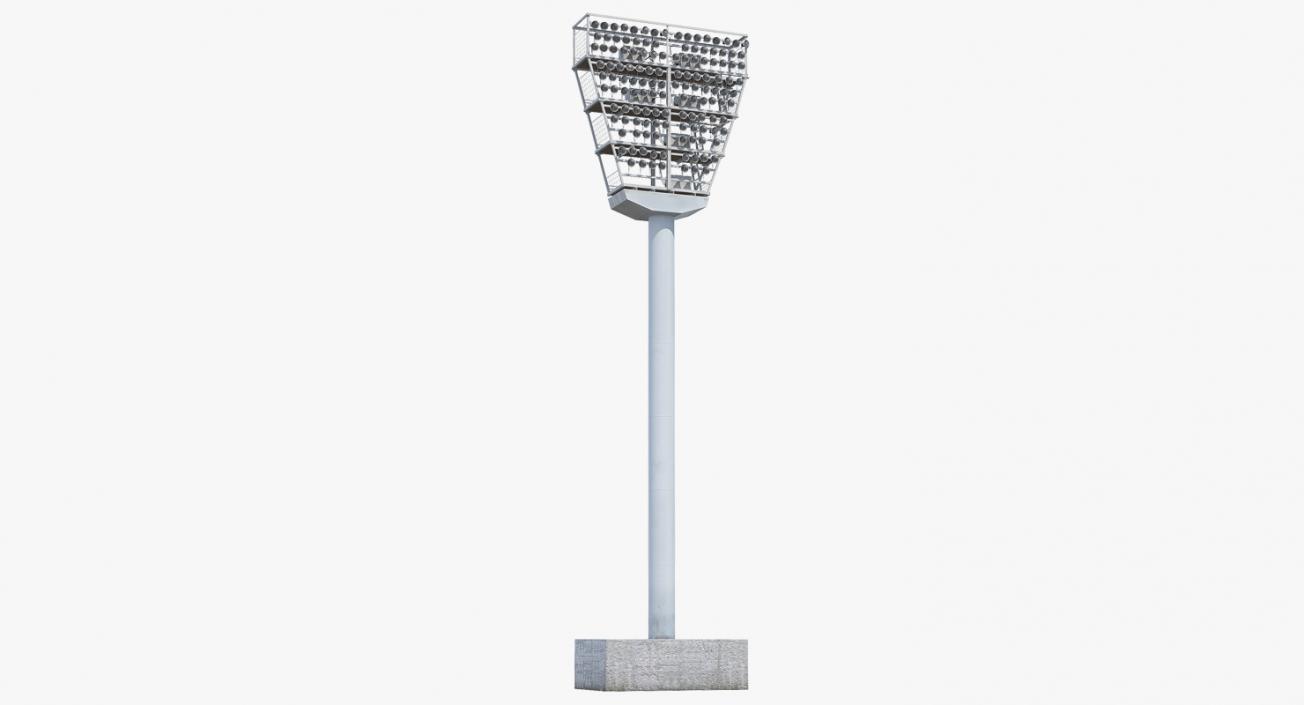 3D model Stadium Lights Collection