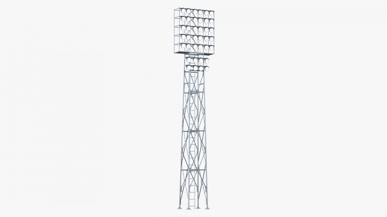 3D model Stadium Lights Collection