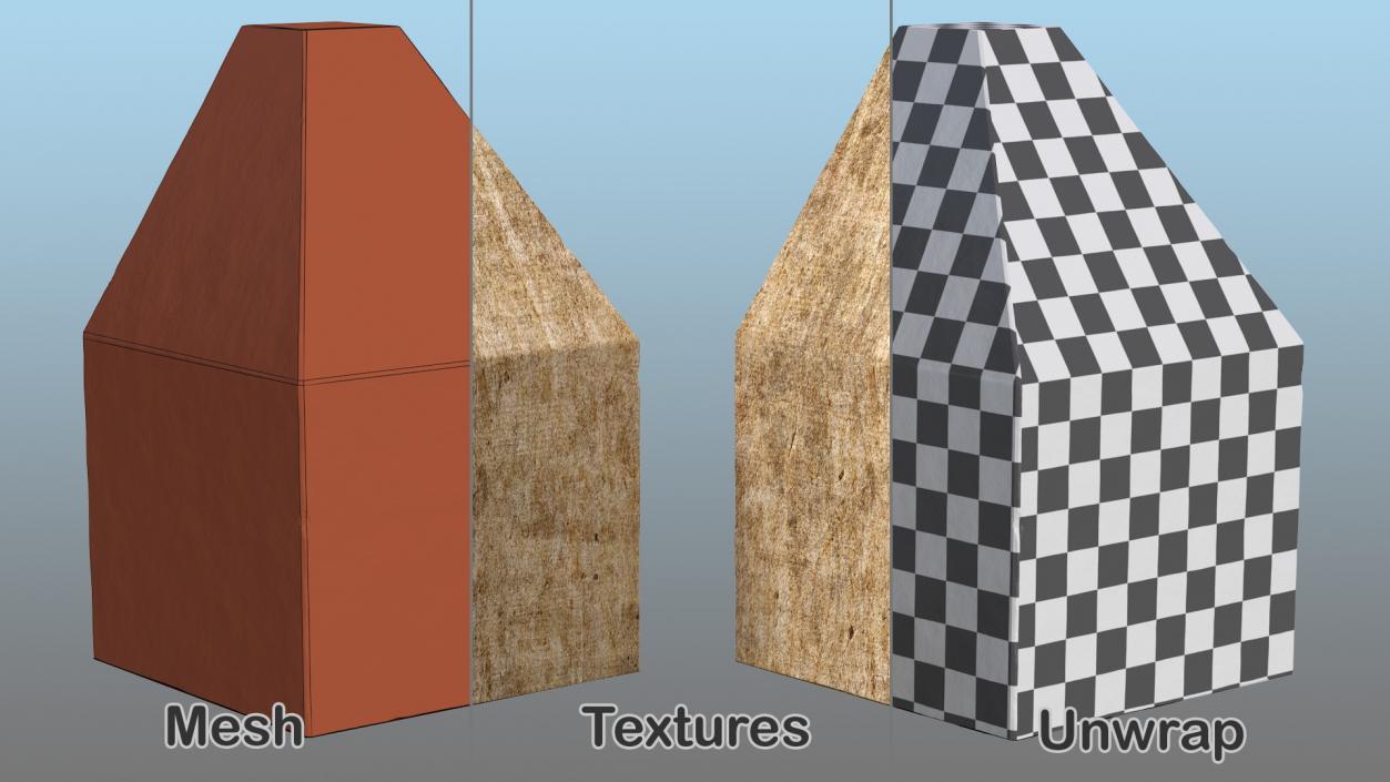 3D Concrete Obstacles Collection 2