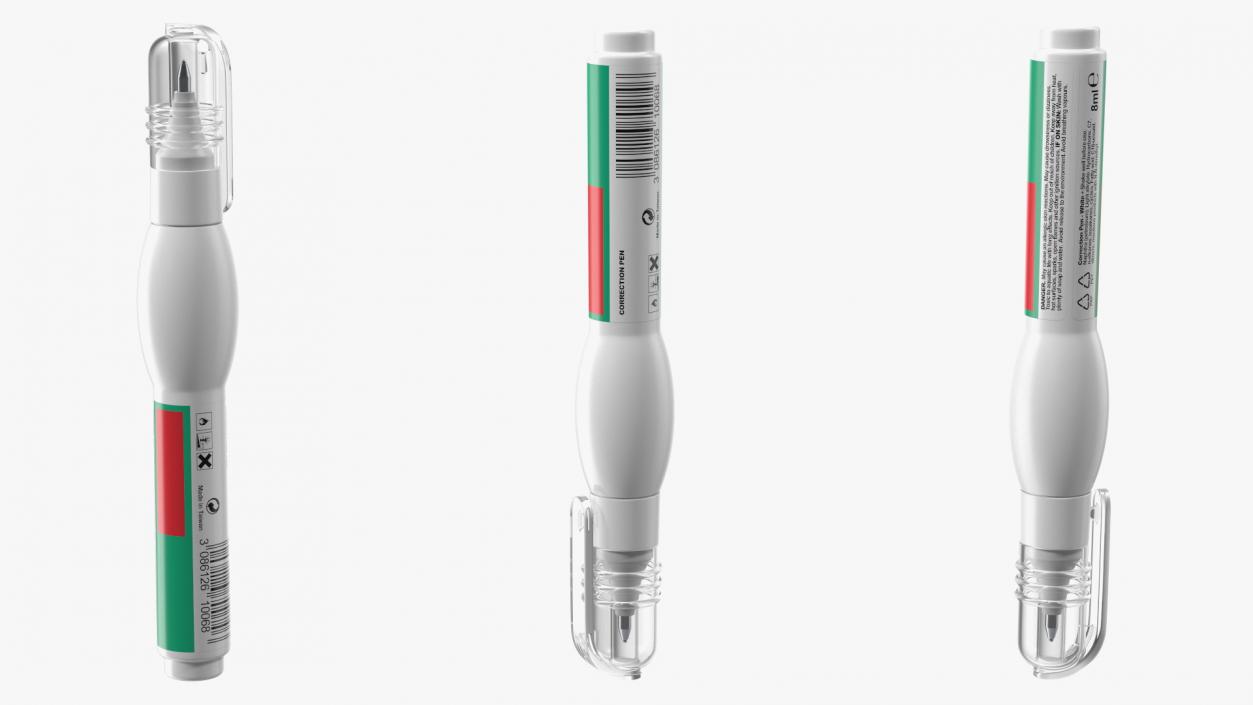 3D model Correction Fluid Pen