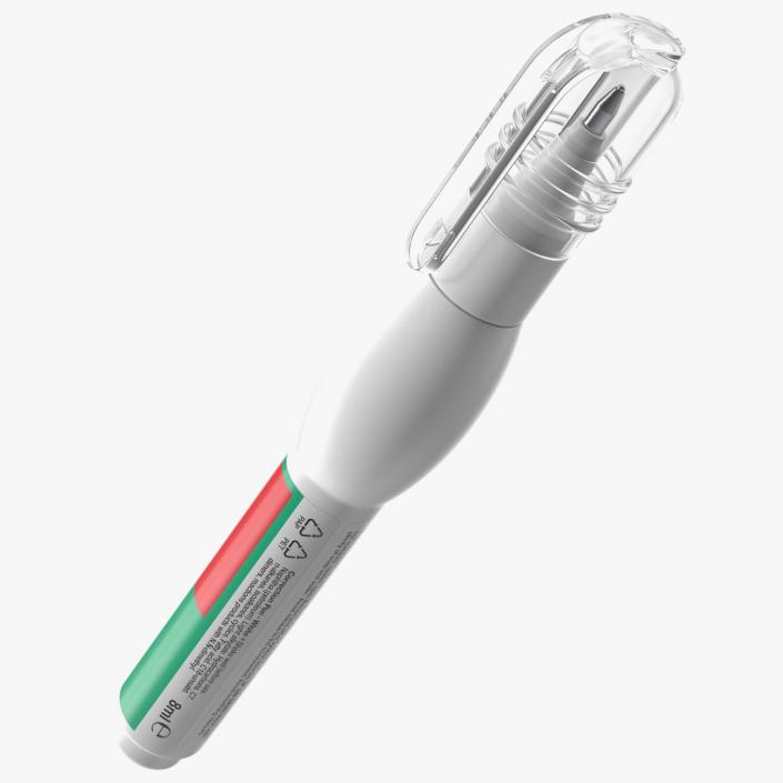 3D model Correction Fluid Pen