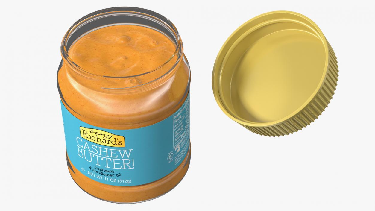 3D Nut Butter Collection 2 model