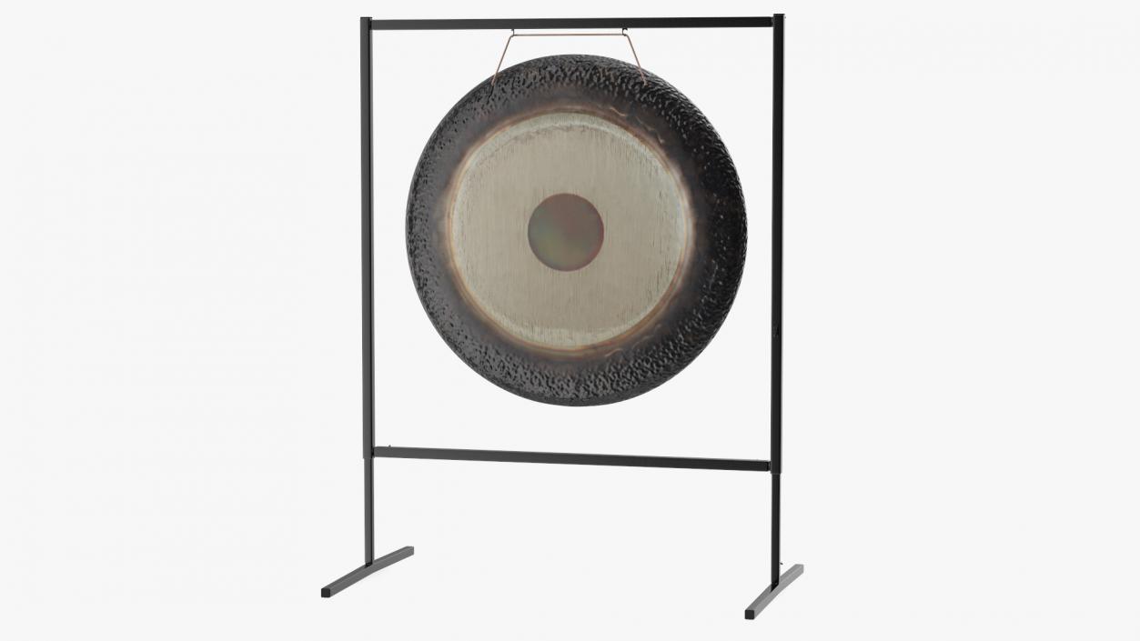 3D model Symphonic Gong 40 inch Square Stand