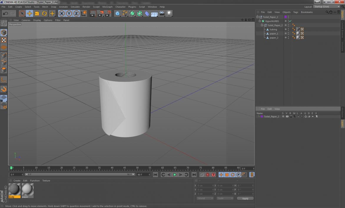 Toilet Paper 2 3D model