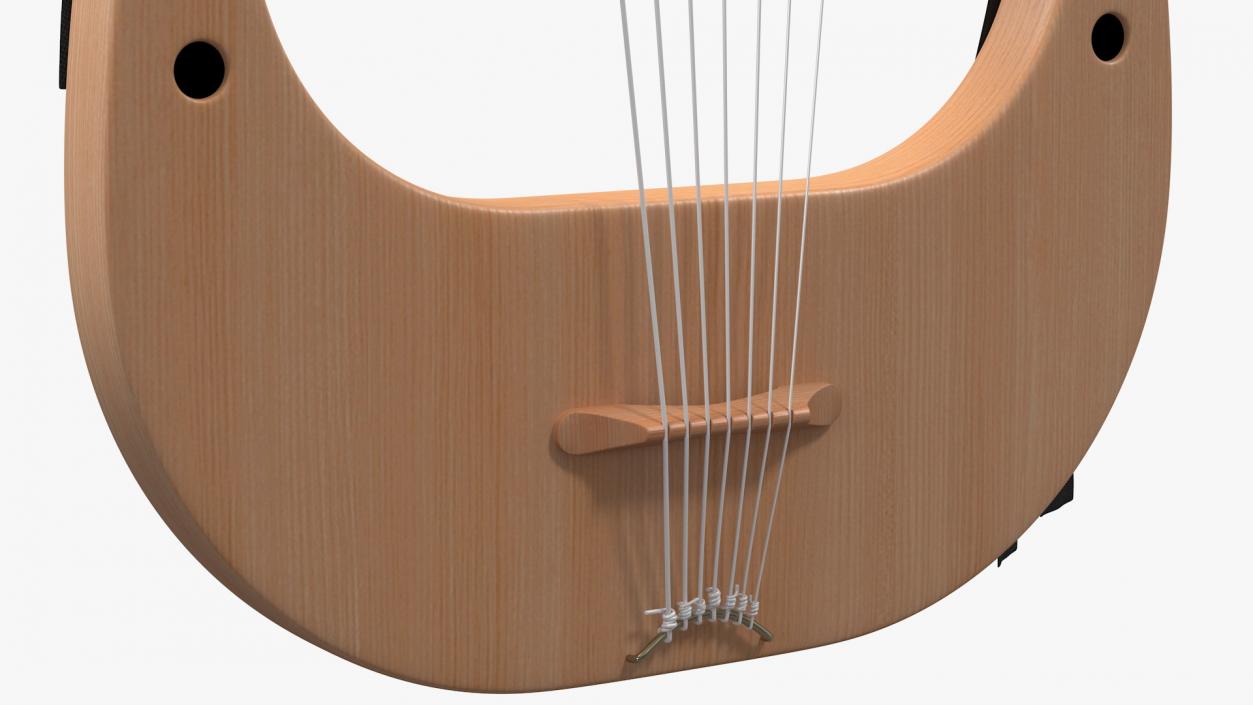 3D Greece Stringed Instruments Collection model