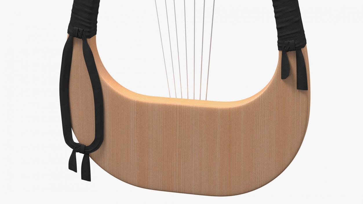 3D Greece Stringed Instruments Collection model