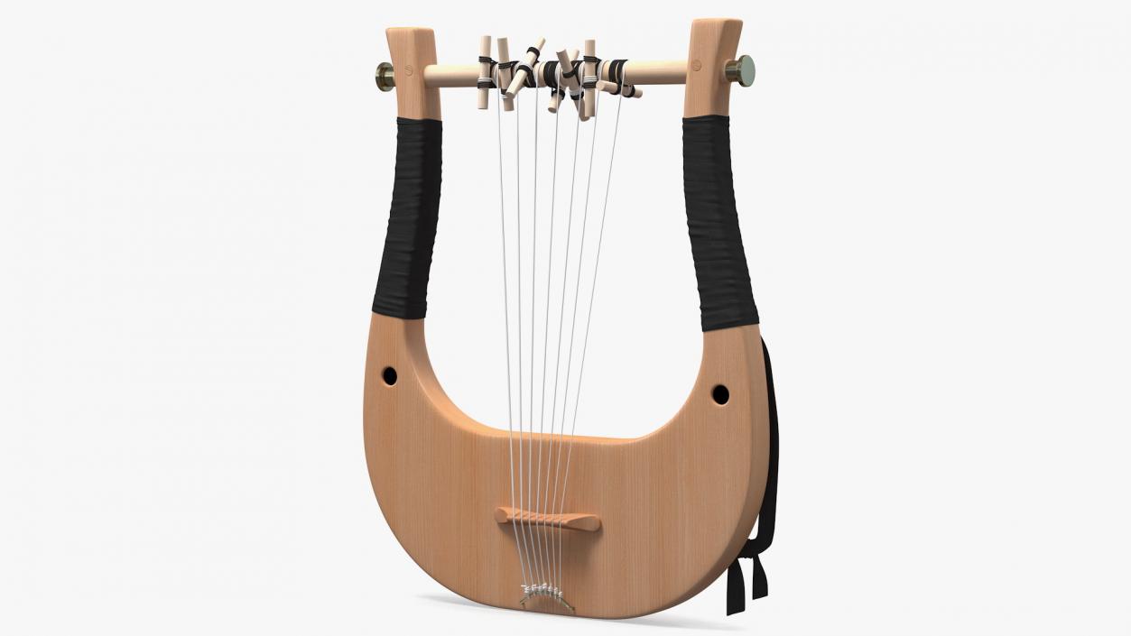 3D Greece Stringed Instruments Collection model