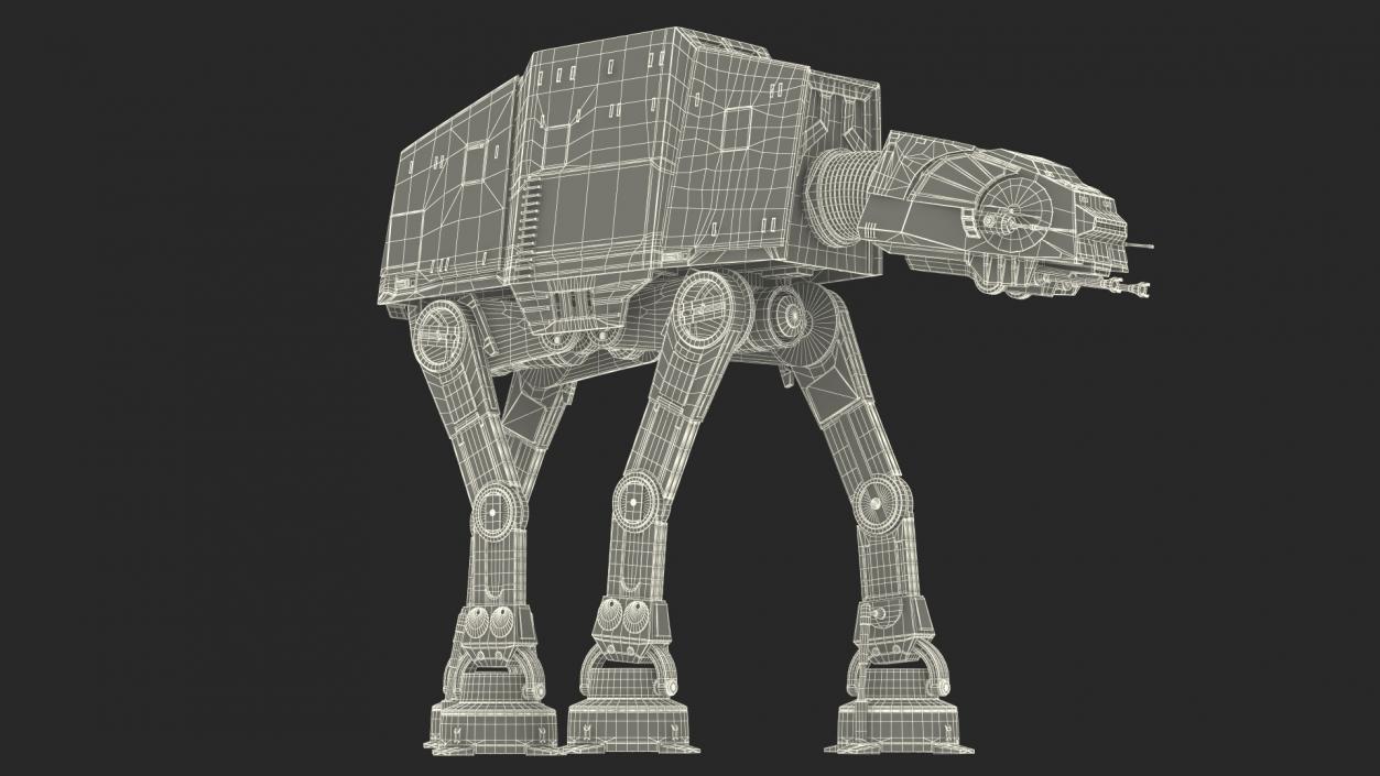 3D model Walk AT-AT Star Wars