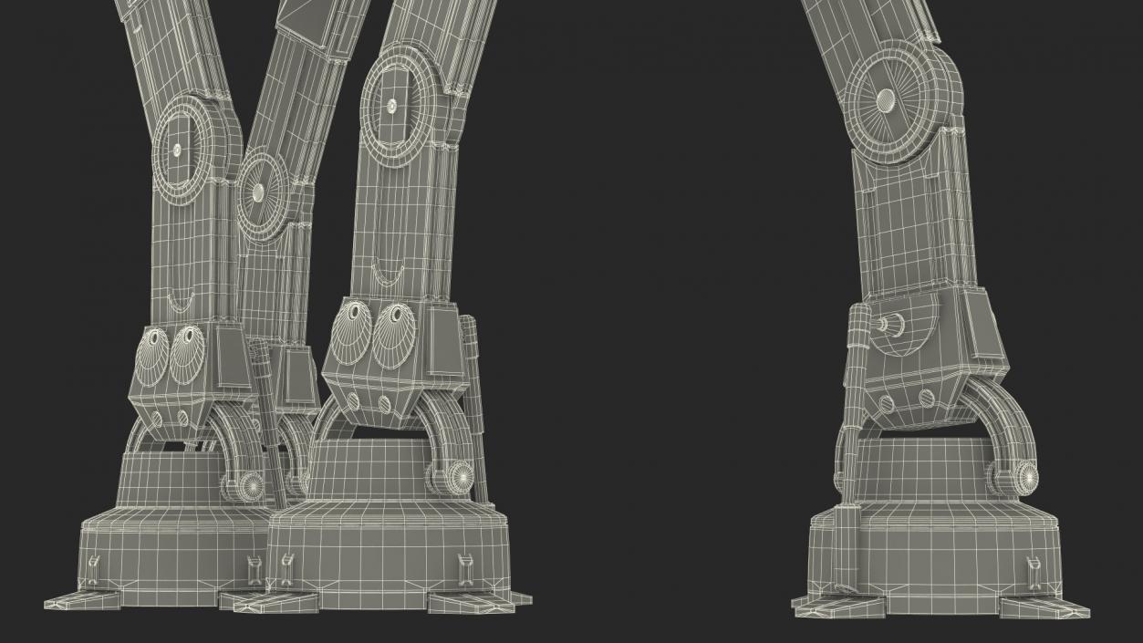 3D model Walk AT-AT Star Wars