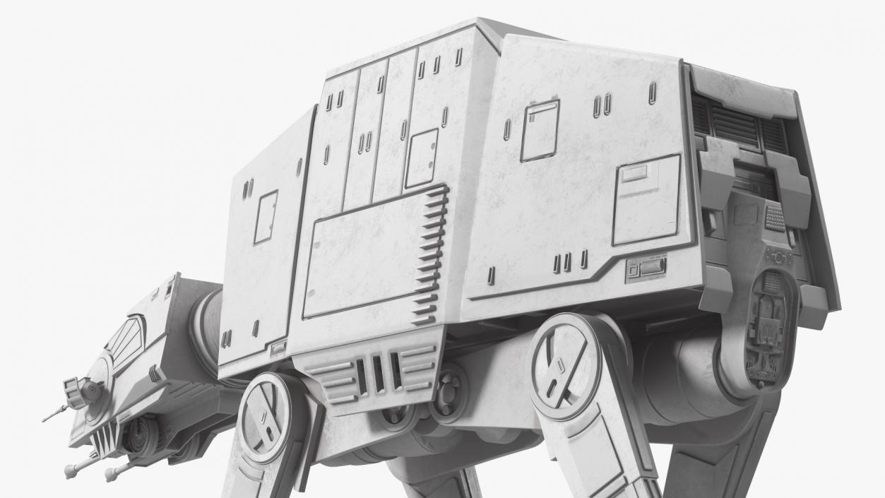 3D model Walk AT-AT Star Wars