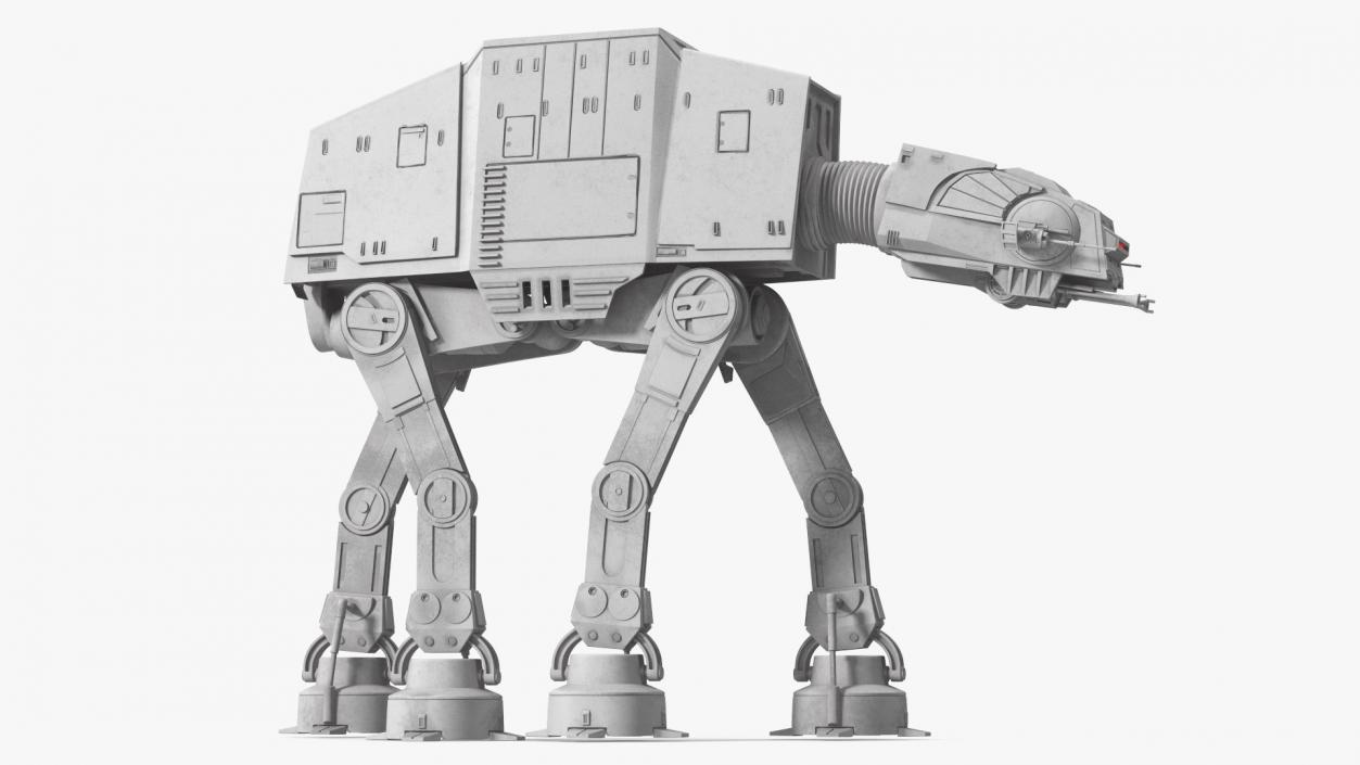 3D model Walk AT-AT Star Wars