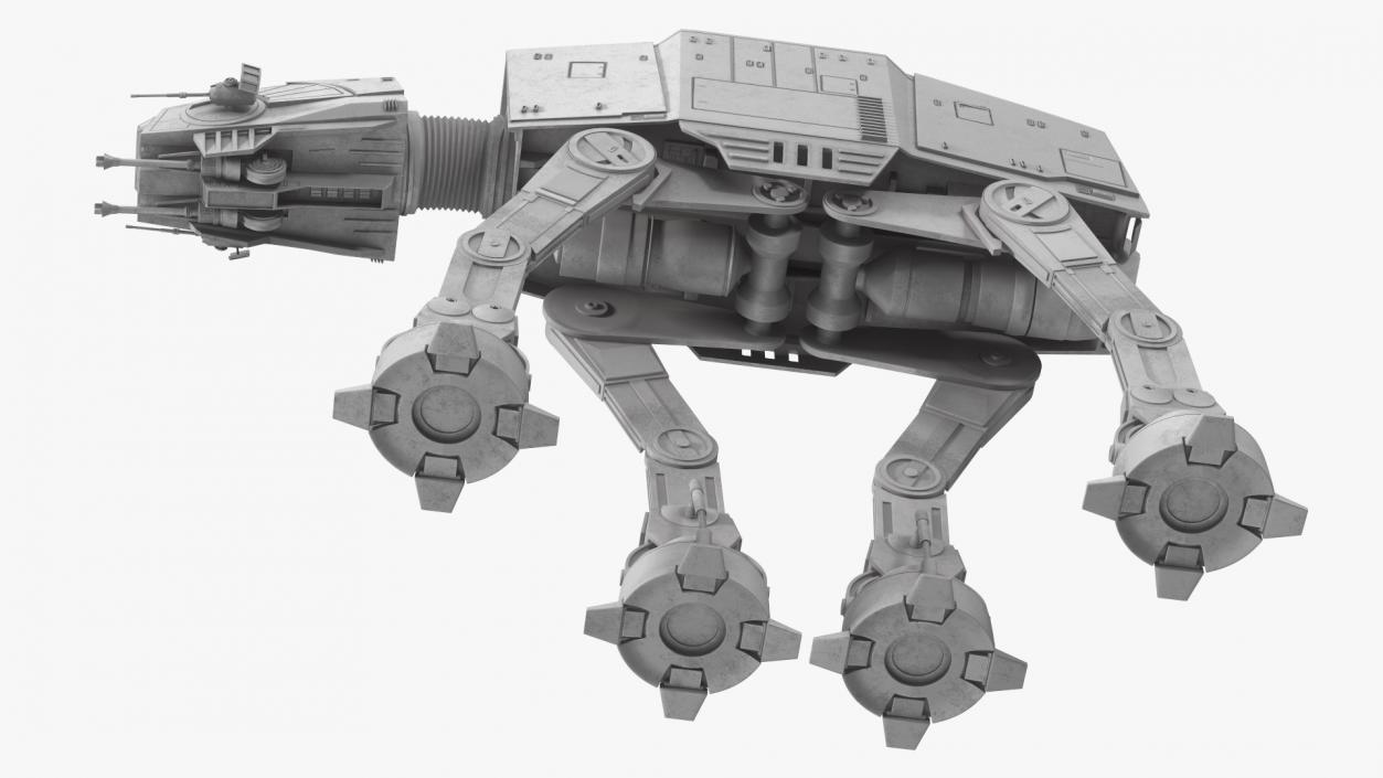 3D model Walk AT-AT Star Wars